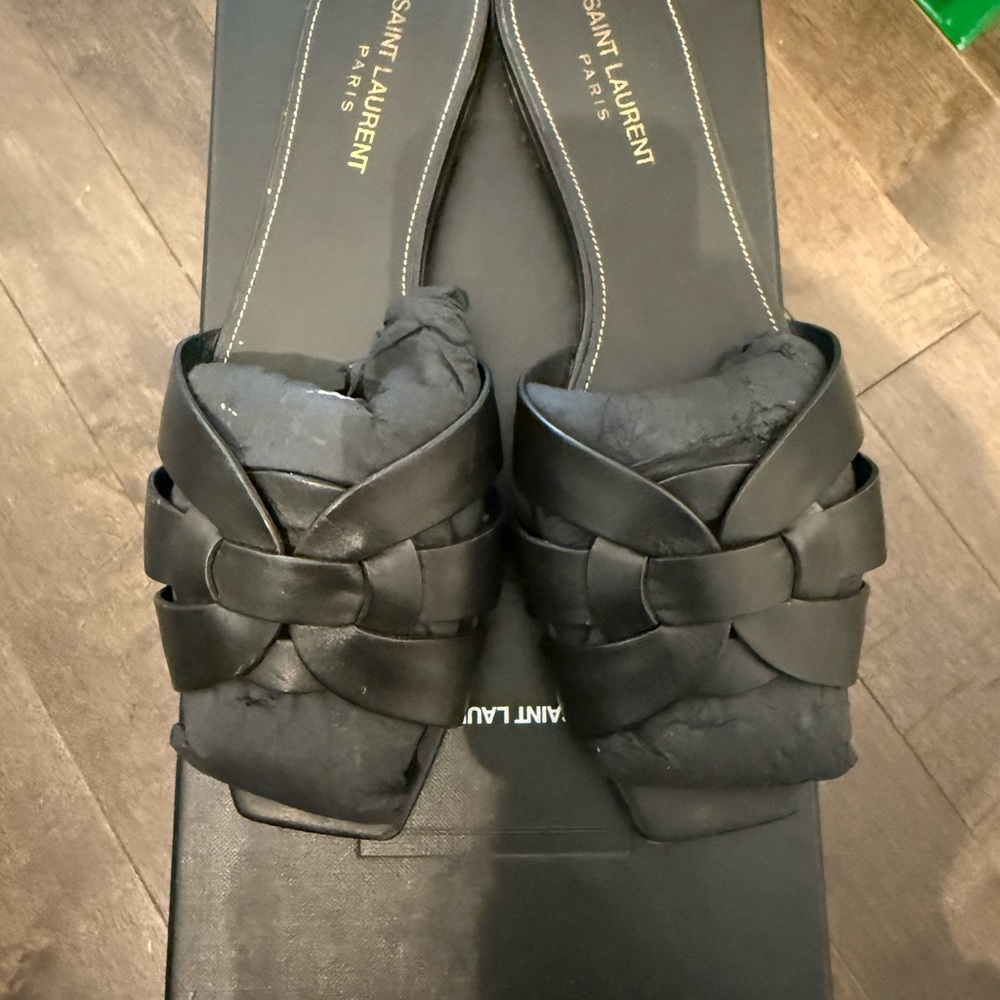 Saint Laurent Women's Black Sandals